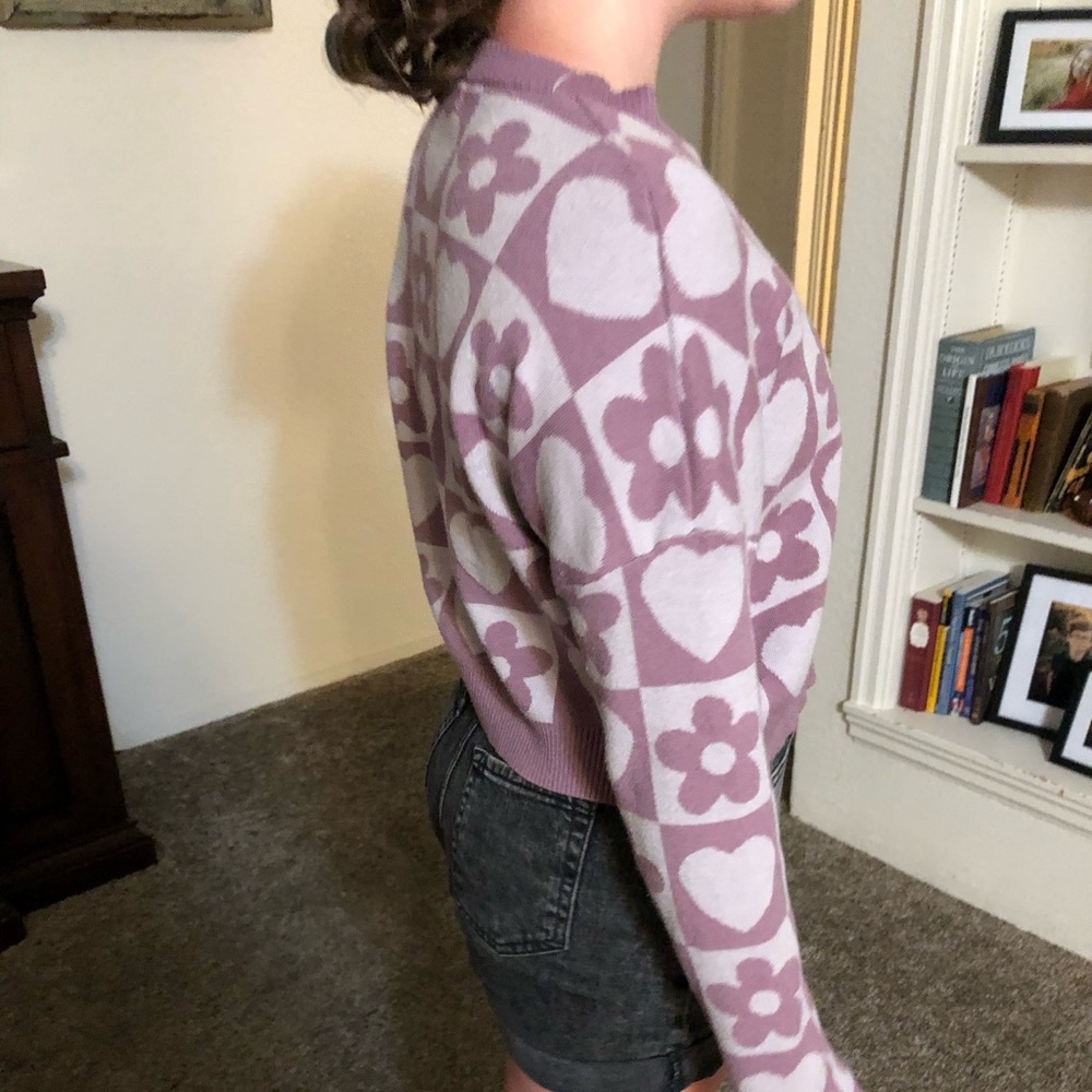 Purple sweater